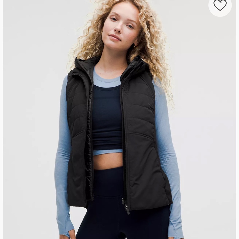 Lululemon Another mile running vest
Black; size 8